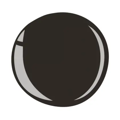 Halo Gel Polish Black (8ml)
