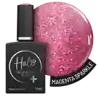 Halo Gel Polish Plus 12ml (Magenta Sparkle)