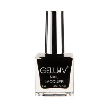 Gelluv Nail Lacquer 8ml | Jet Black