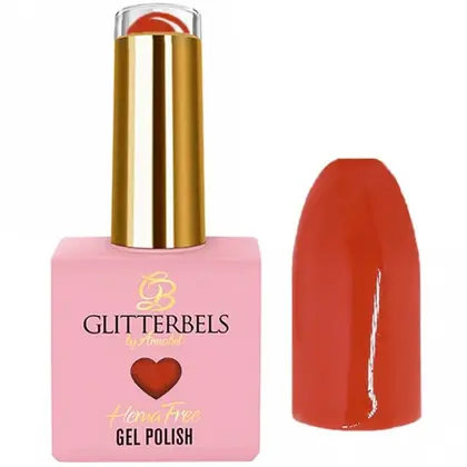 Glitterbels Hema Free Gel Polish Blood Orange 8ml