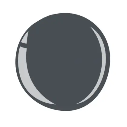 Halo Gel Polish Charcoal Grey (8ml)